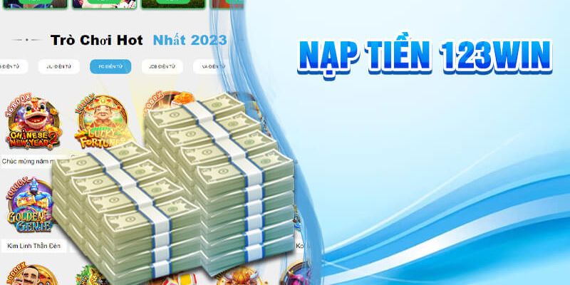 Tường tận các bước nạp tiền tại cổng cược