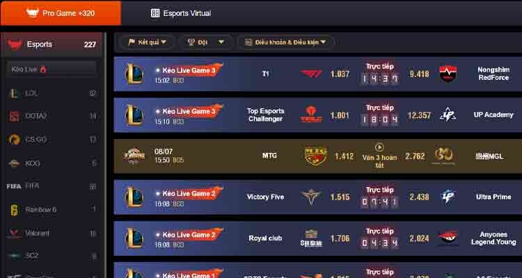 thể thao ảo 12bet
