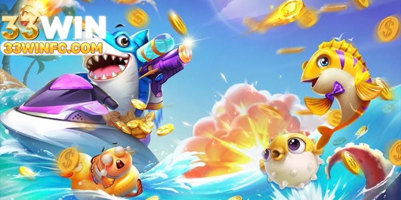 Bắn cá là sảnh cược thịnh hành hàng đầu tại sân chơi 33win