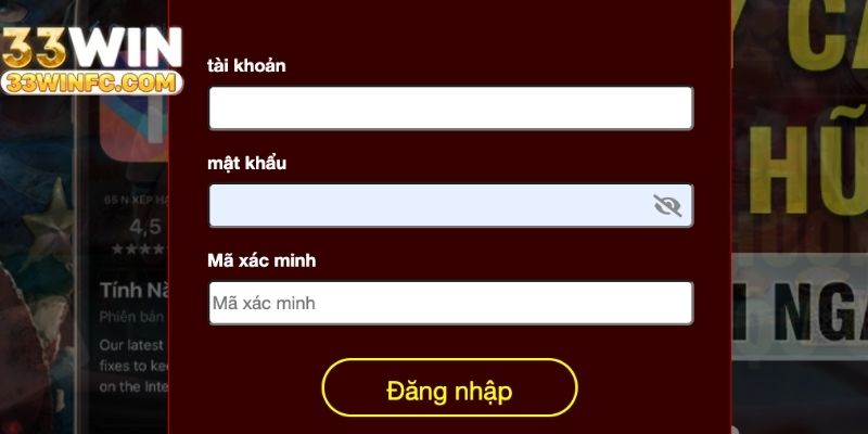 Hướng dẫn đăng nhập nhà cái 33win qua website mượt mà