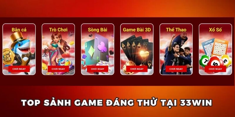 Những sảnh chơi không thể bỏ lỡ tại nhà cái