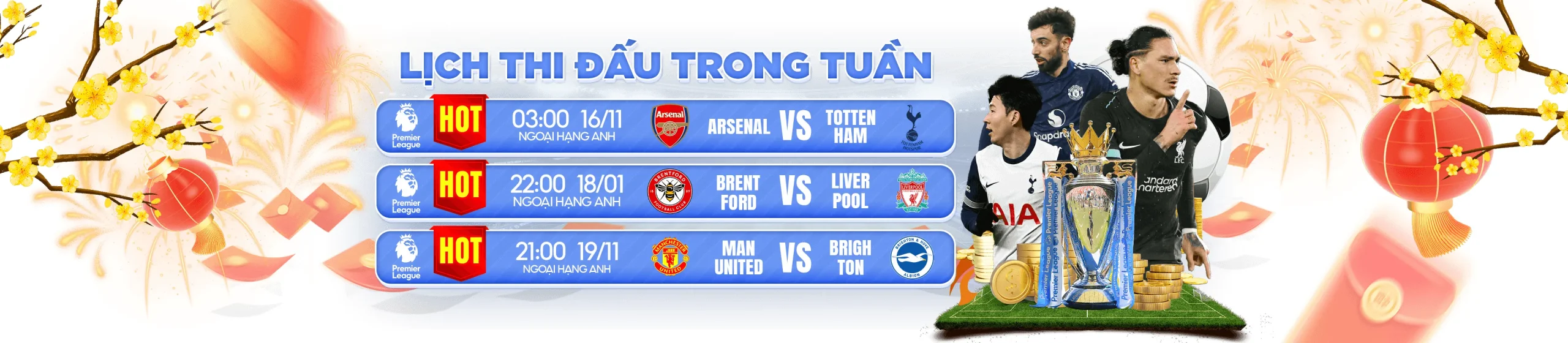 lịch thi đấu mu88