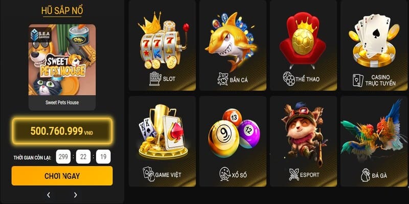Game thủ tham gia cá cược được hưởng ưu đãi tại các sảnh