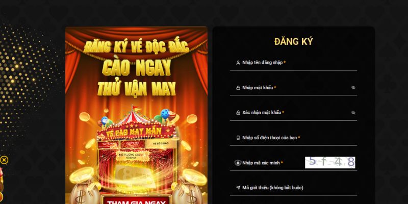 Quy trình trở thành hội viên của 888B siêu chớp nhoáng