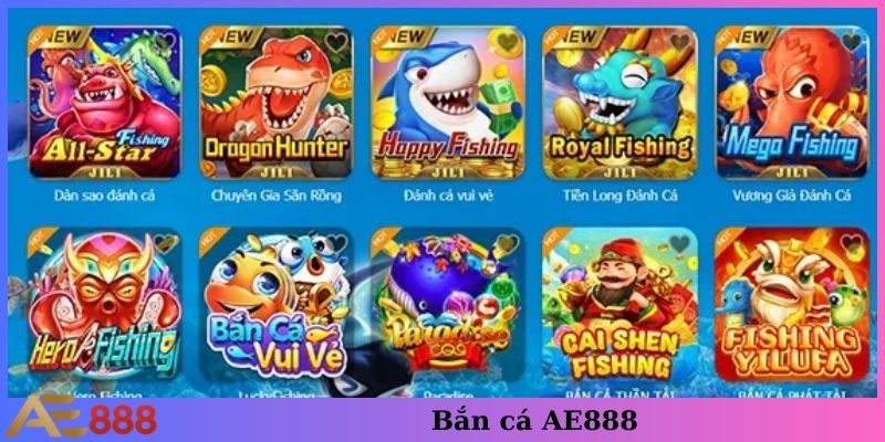 Bắn cá AE888 siêu hấp dẫn