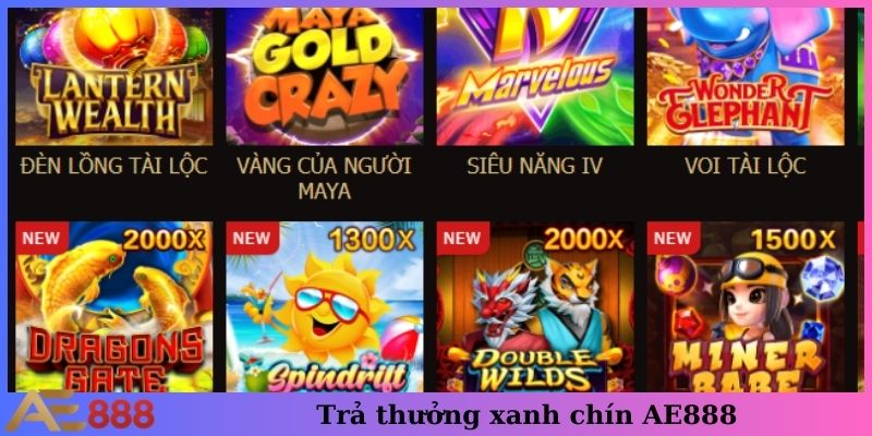 Trả thưởng xanh chín, uy tín cho bet thủ nhà cái