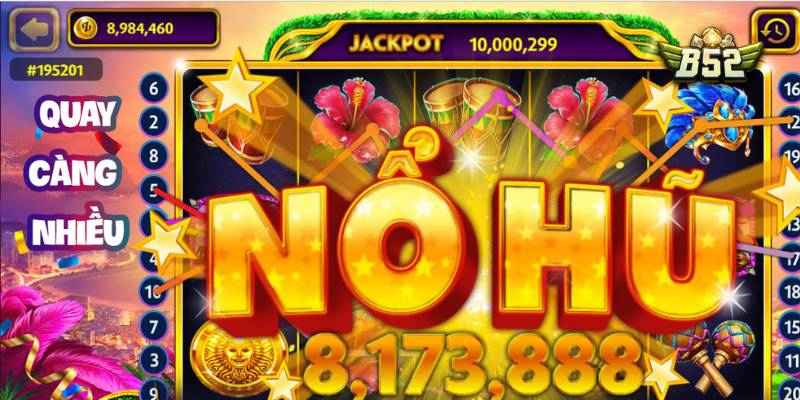 Trang chủ nhà cái B52 7 Chơi game Nổ hũ siêu hot tại sân chơi bom tấn