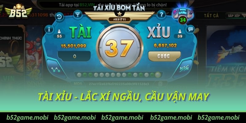 Tài xỉu - Lắc xí ngầu, cầu vận may