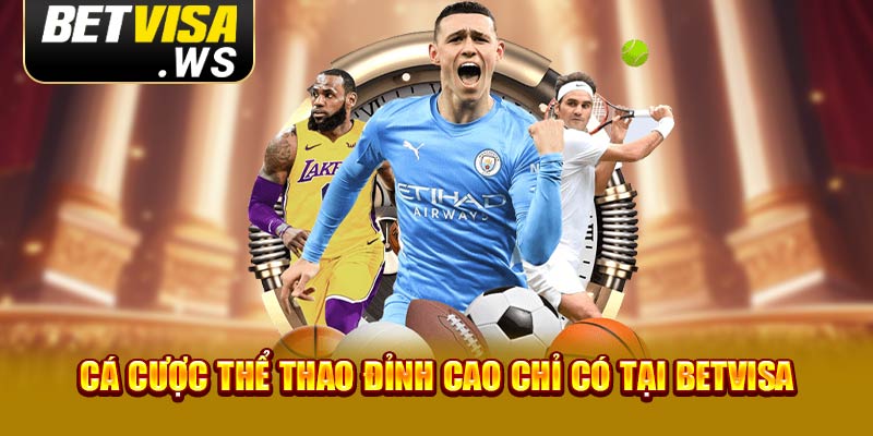 Cá cược thể thao đỉnh cao chỉ có tại Betvisa