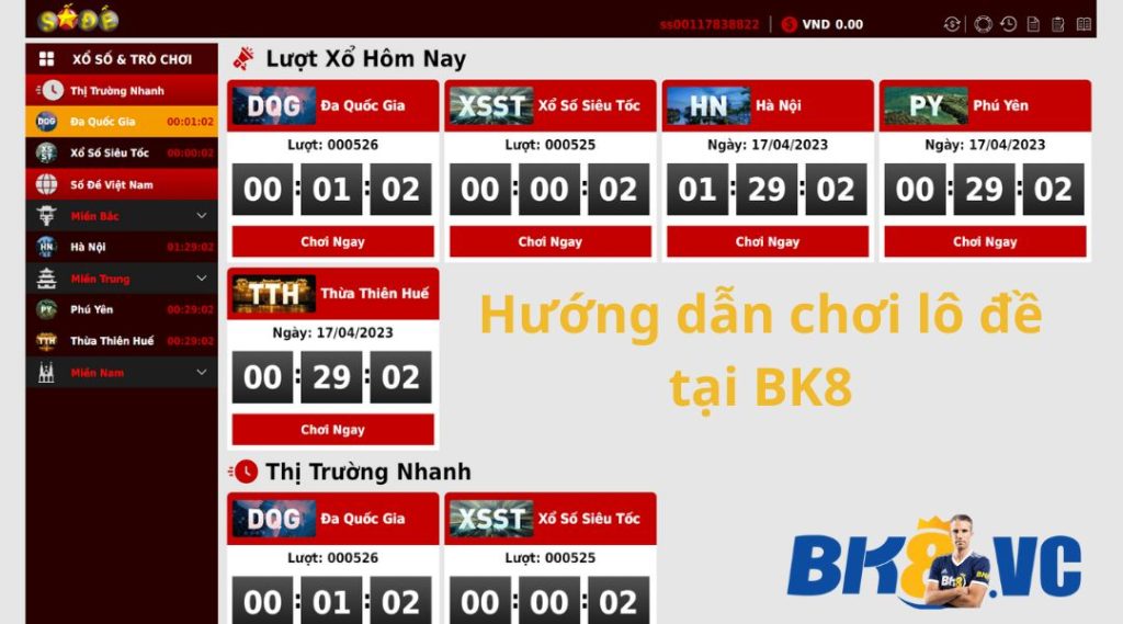 Lô Đề Online BK8 - App Đánh Đề Uy Tín 1 Ăn 99 9 - BK8 VC Lô đề online BK8