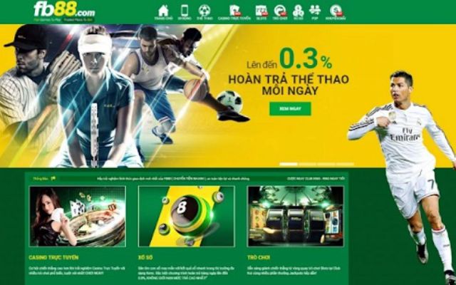 FB88 thể thao - sân chơi không thể thiếu