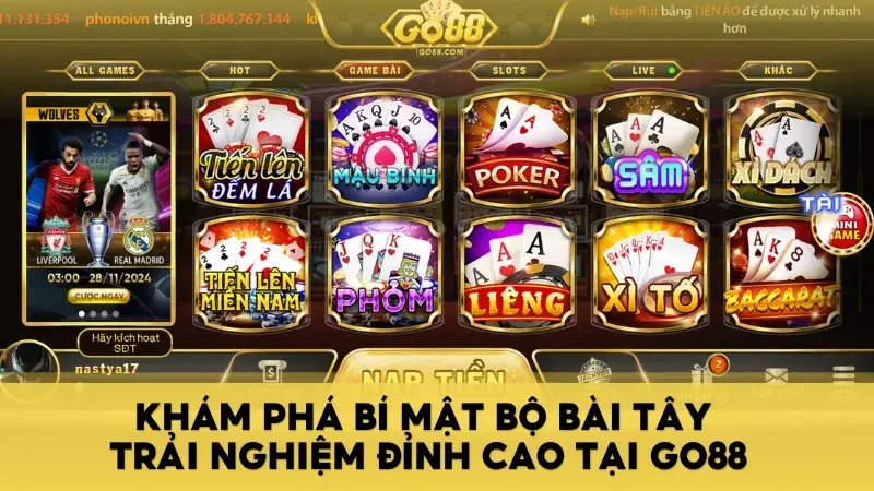 Tìm hiểu bí mật 52 lá bài tây, ý nghĩa từng chất bài và các trò chơi hấp dẫn tại Go88