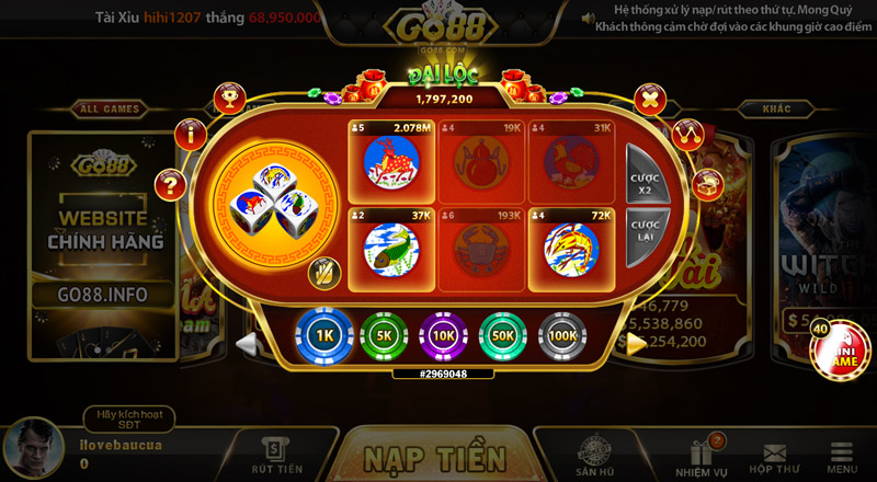 Mini game Go88 hấp dẫn không thể chối từ