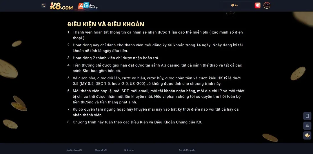 Khuyến Mãi Chào Mừng K8 Cơ Hội Vàng Cho Tân Thủ - k8.yoga Tìm hiểu chi tiết các khuyến mãi chào mừng K8 để tham gia