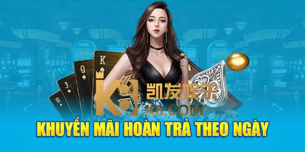 Tổng Hợp Khuyến Mãi Hoàn Trả K8 Nhận Tiền Khủng Sau Mỗi Ván Chơi