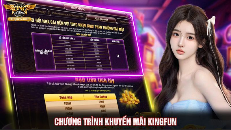 Chương trình khuyến mãi Kingfun