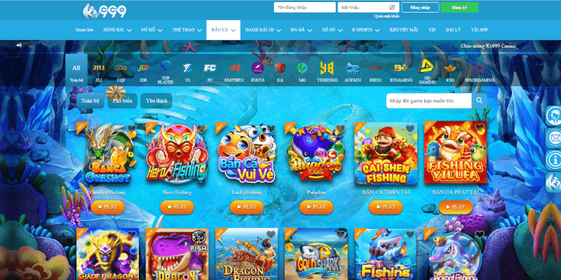 Trang Chủ Thỏa sức trải nghiệm các game thưởng hấp dẫn tại KV999