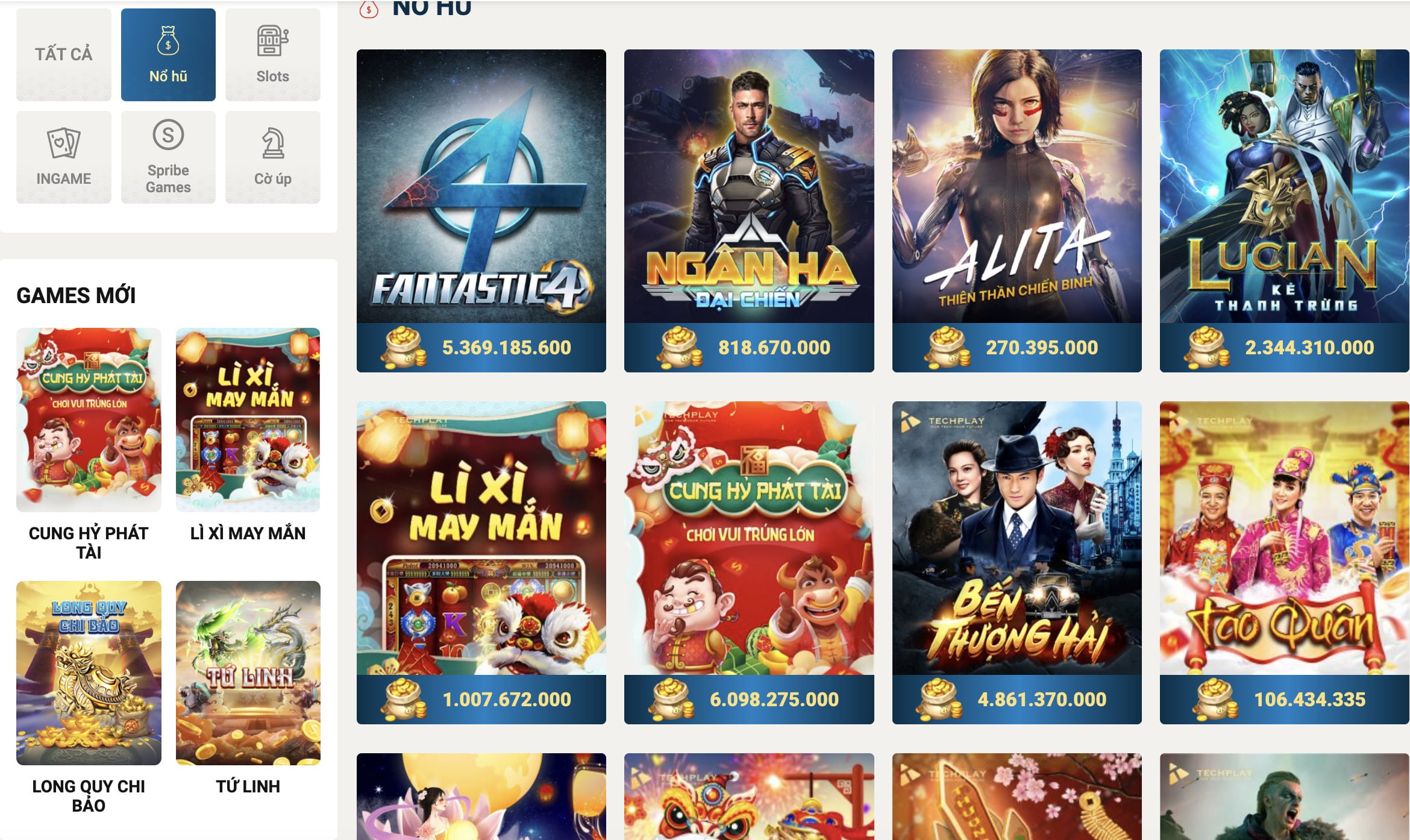 Game slot tại nhà cái sin88 đa dạng đủ thể loại Game slot tại nhà cái sin88 đa dạng đủ thể loại