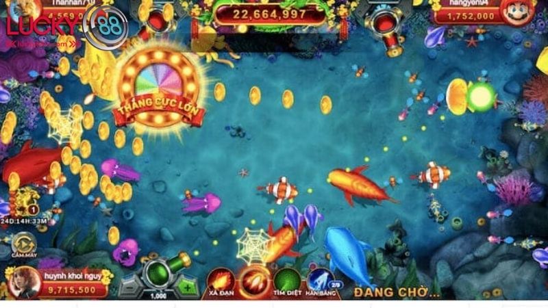 Bắn Cá Lucky88: Trải Nghiệm Bắn Cá Đỉnh Cao Hấp Dẫn 2 Bắn cá Lucky88
