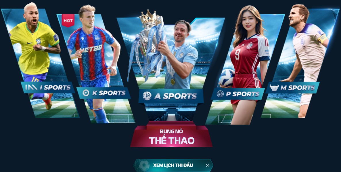 Sảnh cá cược thể thao tại Lucky88