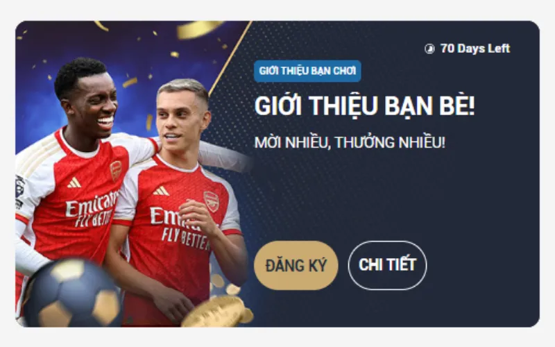 Khuyến mãi giới thiệu bạn bè M88