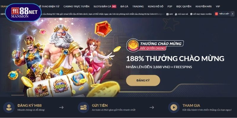 Cập nhật link vào M88 mới nhất 2025 uy tín