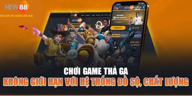Nhà cái New88 có kho game chất lượng cùng mức thưởng cao