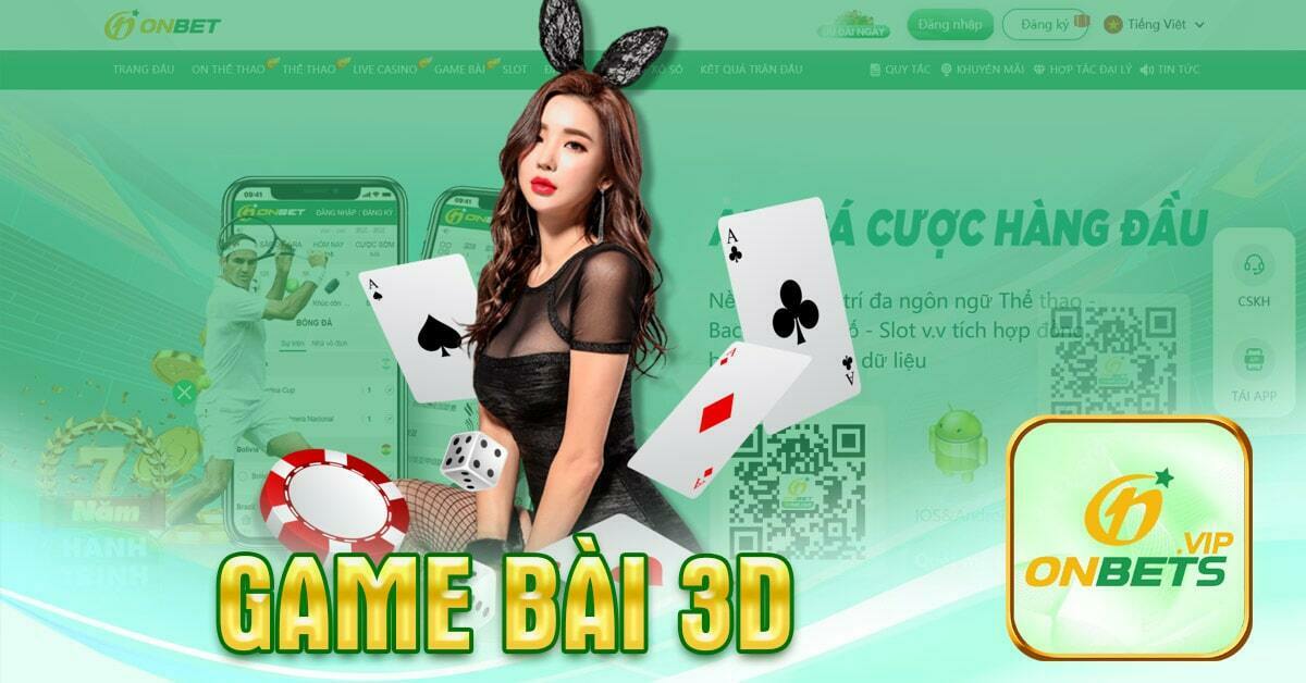 Game bài 3D onbet5
