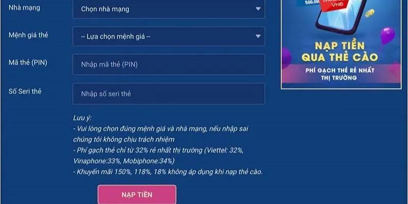 Gửi tiền với 5 bước đơn giản và dễ nhớ