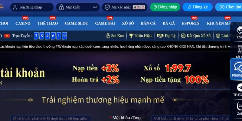 Các bước đăng nhập đúng cách