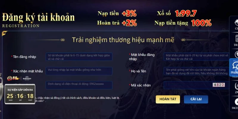 Hướng dẫn đăng ký tài khoản