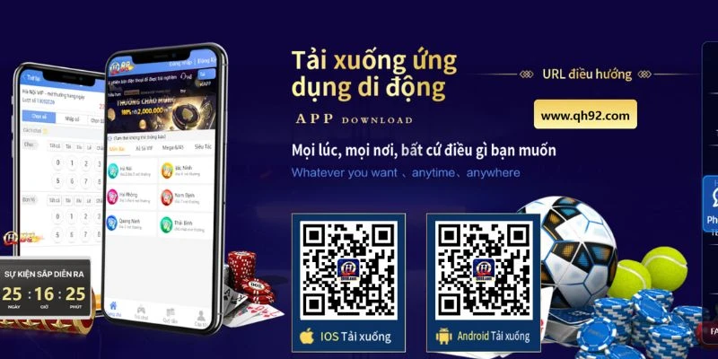Tải app về máy theo hướng dẫn QH88