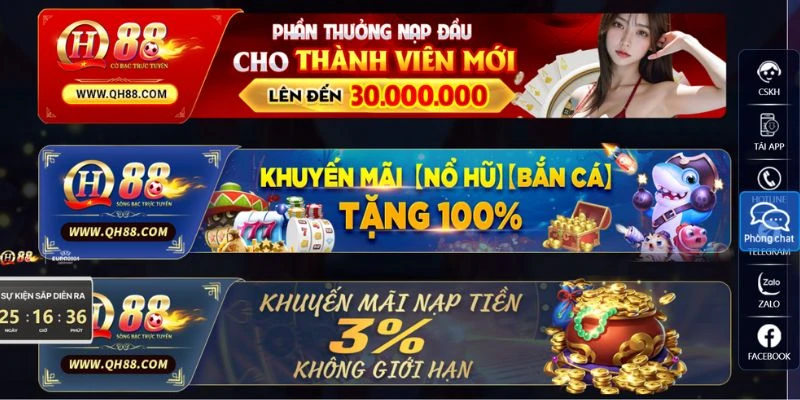 Kho ưu đãi siêu khủng đến từ nhà cái