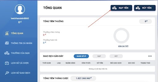 Nạp tiền Sin88