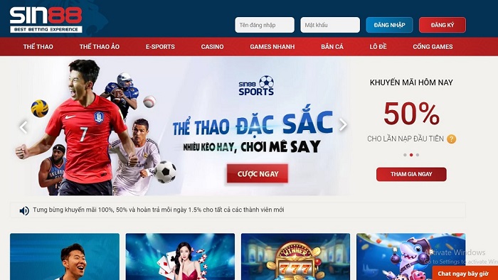 Khu vực Thể thao ảo