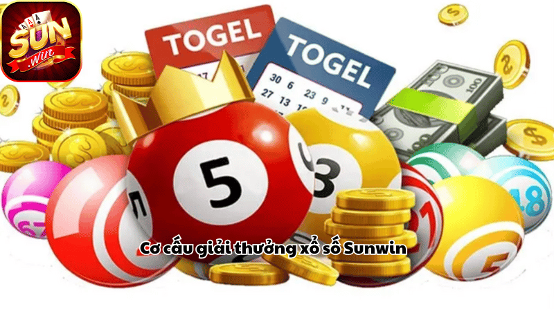 Cơ cấu giải thưởng xổ số Sunwin
