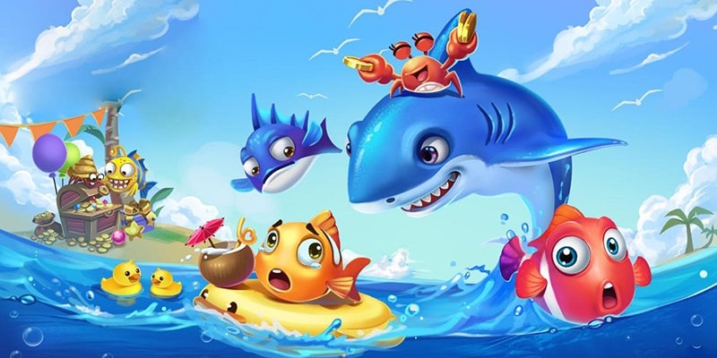 Chơi bắn cá cực thú vị tại cổng game
