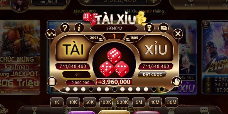 Giao diện của cổng game được thiết kế đẹp mắt dễ thao tác