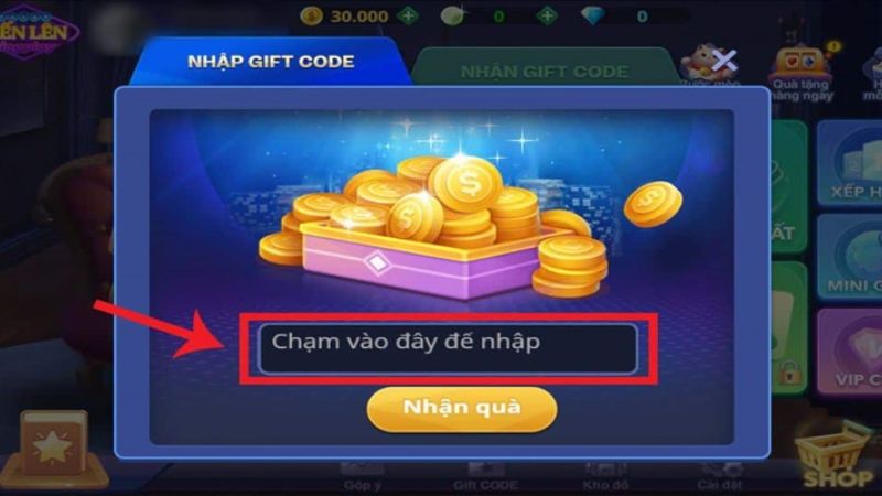 Gift code Tiến Lên Miền Nam Cyber Game - Cơ Hội Nhận Quà Khổng Lồ