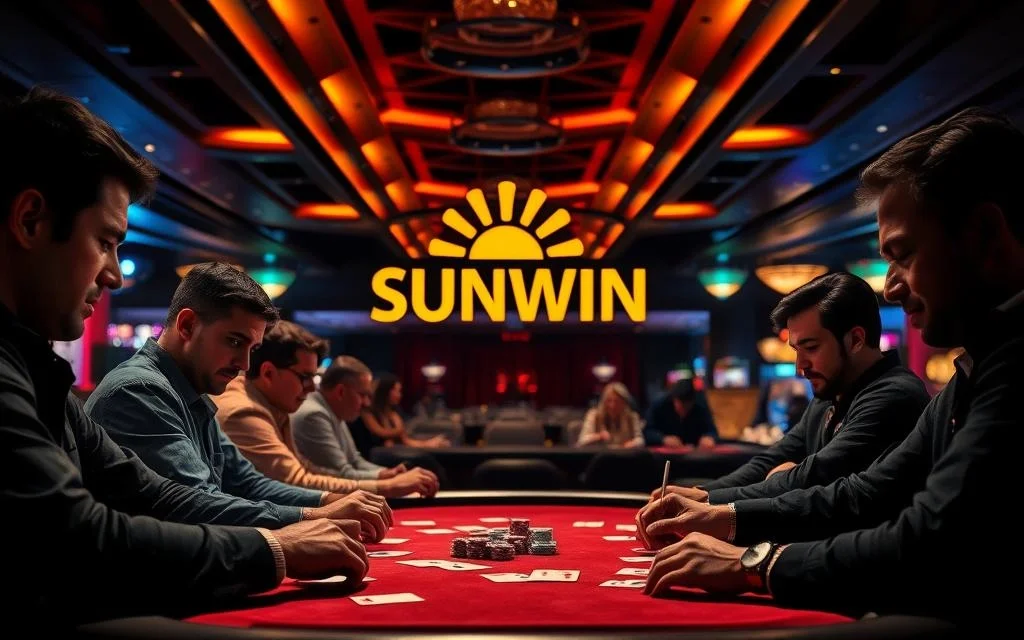 Sunwin có nhiều trò chơi poker online hấp dẫn