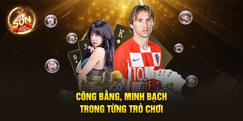 Trang chủ 14 Công bằng, minh bạch trong từng trò chơi
