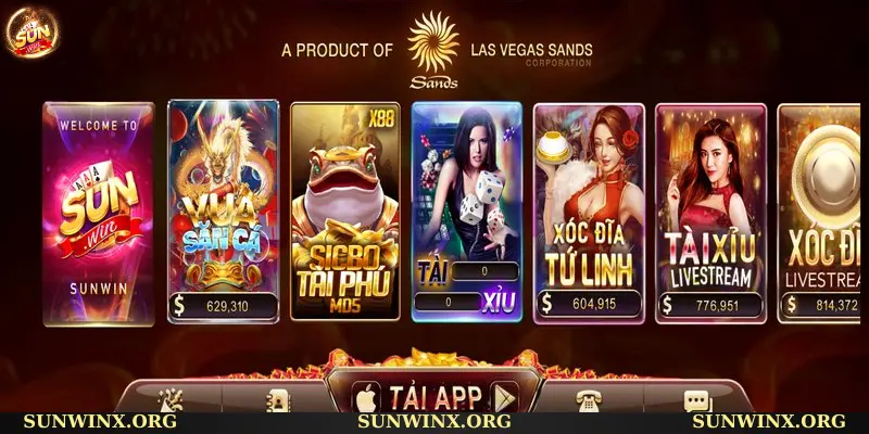 7 Trò chơi nào tại Sunwin