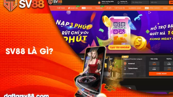Giao dịch gửi tiền và rút tiền trên Sv88 cực kỳ nhanh chóng
