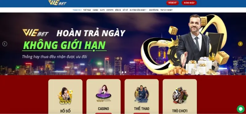 Link vào VIEBET chính thức update 2024