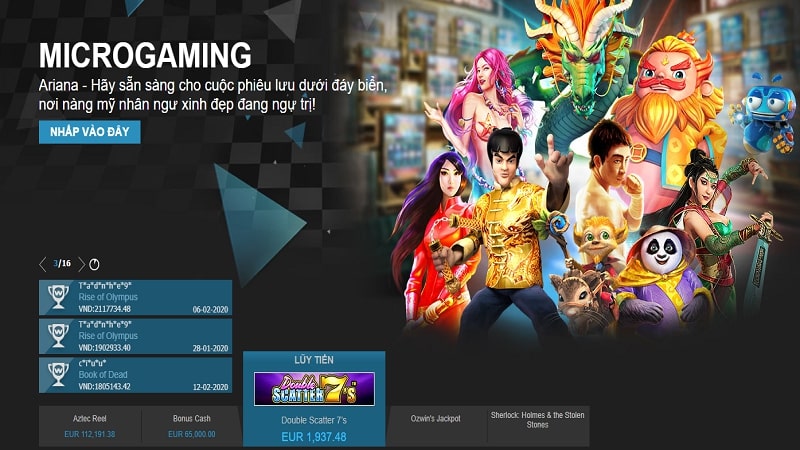 Slot game W88b
